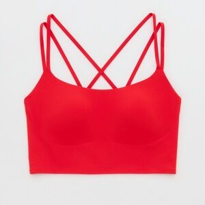 OFFLINE By Aerie Hold Up Strappy Sports Bra (Small DD)